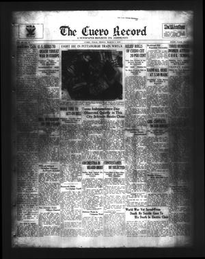 The Cuero Record (Cuero, Tex.), Vol. 40, No. 52, Ed. 1 Friday, March 2, 1934