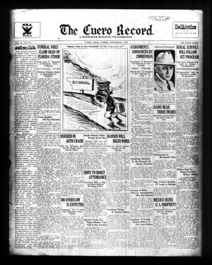 The Cuero Record. (Cuero, Tex.), Vol. 41, No. 211, Ed. 1 Sunday, September 8, 1935
