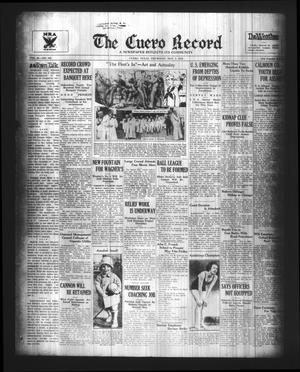 The Cuero Record (Cuero, Tex.), Vol. 40, No. 105, Ed. 1 Thursday, May 3, 1934