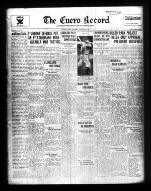 The Cuero Record. (Cuero, Tex.), Vol. 41, No. 233, Ed. 1 Sunday, October 6, 1935