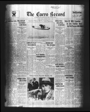 The Cuero Record (Cuero, Tex.), Vol. 40, No. 79, Ed. 1 Tuesday, April 3, 1934