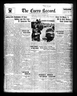 The Cuero Record. (Cuero, Tex.), Vol. 41, No. 209, Ed. 1 Thursday, September 5, 1935