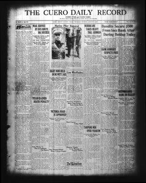 The Cuero Daily Record (Cuero, Tex.), Vol. 69, No. 35, Ed. 1 Thursday, August 9, 1928