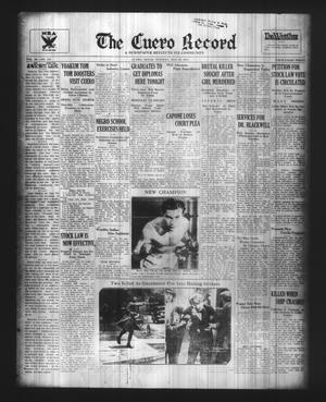The Cuero Record (Cuero, Tex.), Vol. 40, No. 127, Ed. 1 Tuesday, May 29, 1934