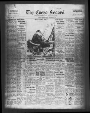 The Cuero Record (Cuero, Tex.), Vol. 37, No. 296, Ed. 1 Thursday, December 17, 1931