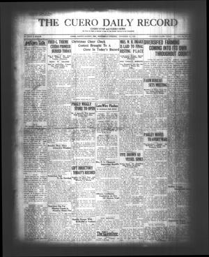 The Cuero Daily Record (Cuero, Tex.), Vol. 69, No. 141, Ed. 1 Wednesday, December 12, 1928