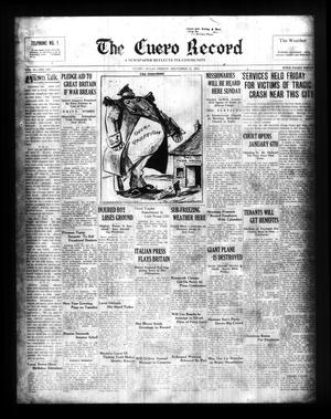 The Cuero Record (Cuero, Tex.), Vol. 41, No. 299, Ed. 1 Friday, December 27, 1935