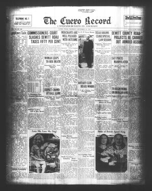 The Cuero Record (Cuero, Tex.), Vol. 38, No. 226, Ed. 1 Thursday, September 22, 1932