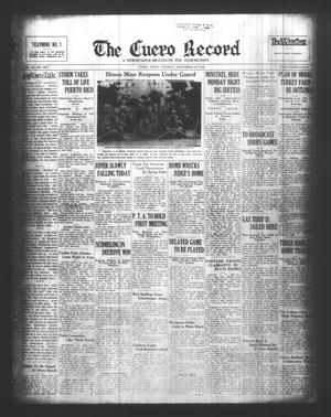 The Cuero Record (Cuero, Tex.), Vol. 38, No. 230, Ed. 1 Tuesday, September 27, 1932