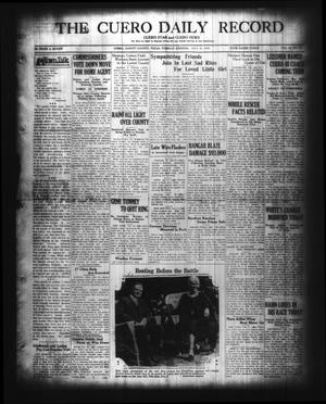 The Cuero Daily Record (Cuero, Tex.), Vol. 69, No. 27, Ed. 1 Tuesday, July 31, 1928