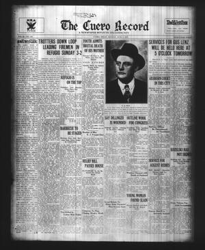 The Cuero Record (Cuero, Tex.), Vol. 40, No. 132, Ed. 1 Monday, June 4, 1934