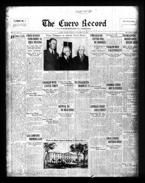 The Cuero Record (Cuero, Tex.), Vol. 41, No. 273, Ed. 1 Sunday, November 24, 1935