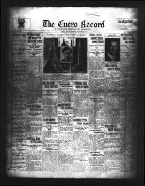 The Cuero Record (Cuero, Tex.), Vol. 40, No. 65, Ed. 1 Sunday, March 18, 1934
