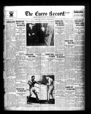 The Cuero Record. (Cuero, Tex.), Vol. 41, No. 222, Ed. 1 Monday, September 23, 1935