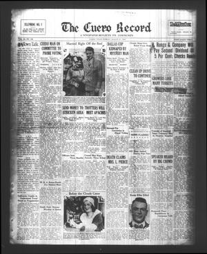 The Cuero Record (Cuero, Tex.), Vol. 38, No. 198, Ed. 1 Sunday, August 21, 1932