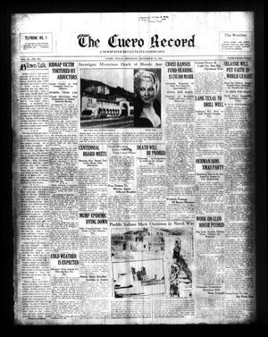 The Cuero Record (Cuero, Tex.), Vol. 41, No. 293, Ed. 1 Thursday, December 19, 1935