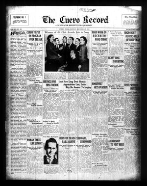 The Cuero Record (Cuero, Tex.), Vol. 41, No. 285, Ed. 1 Monday, December 9, 1935