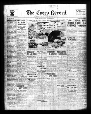 The Cuero Record. (Cuero, Tex.), Vol. 41, No. 235, Ed. 1 Tuesday, October 8, 1935