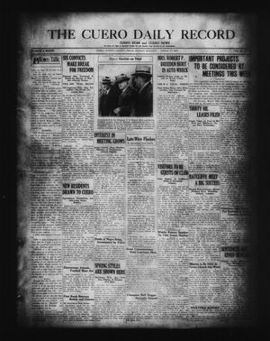 The Cuero Daily Record (Cuero, Tex.), Vol. 66, No. 59, Ed. 1 Sunday, March 13, 1927