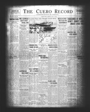The Cuero Record (Cuero, Tex.), Vol. 70, No. 143, Ed. 1 Monday, June 17, 1929