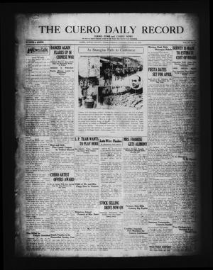 The Cuero Daily Record (Cuero, Tex.), Vol. 66, No. 73, Ed. 1 Tuesday, March 29, 1927