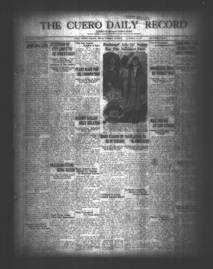 The Cuero Daily Record (Cuero, Tex.), Vol. 69, No. 93, Ed. 1 Tuesday, October 16, 1928