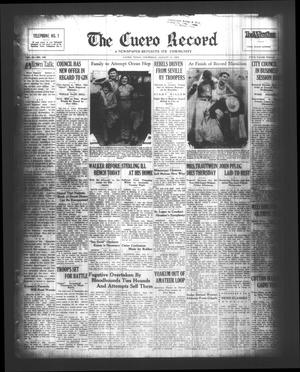 The Cuero Record (Cuero, Tex.), Vol. 38, No. 190, Ed. 1 Thursday, August 11, 1932