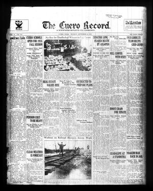 The Cuero Record. (Cuero, Tex.), Vol. 41, No. 213, Ed. 1 Tuesday, September 10, 1935
