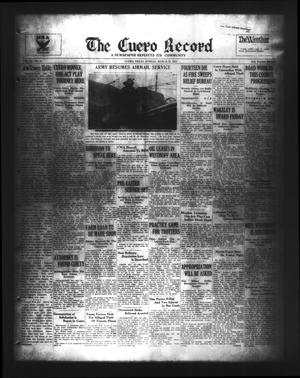 The Cuero Record (Cuero, Tex.), Vol. 40, No. 71, Ed. 1 Sunday, March 25, 1934
