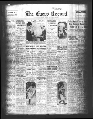 The Cuero Record (Cuero, Tex.), Vol. 38, No. 232, Ed. 1 Thursday, September 29, 1932