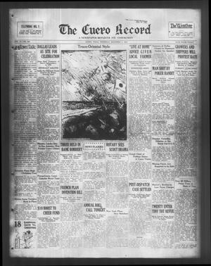 The Cuero Record (Cuero, Tex.), Vol. 37, No. 284, Ed. 1 Thursday, December 3, 1931