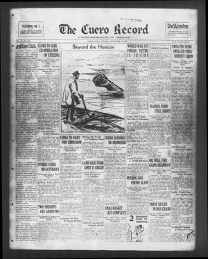 The Cuero Record (Cuero, Tex.), Vol. 37, No. 300, Ed. 1 Tuesday, December 22, 1931