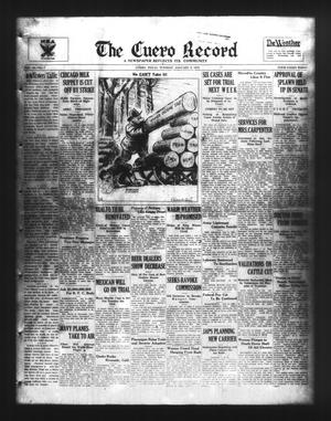 The Cuero Record (Cuero, Tex.), Vol. 40, No. 7, Ed. 1 Tuesday, January 9, 1934