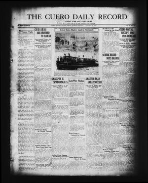 Primary view of object titled 'The Cuero Daily Record (Cuero, Tex.), Vol. 66, No. 24, Ed. 1 Sunday, January 30, 1927'.