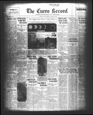 The Cuero Record (Cuero, Tex.), Vol. 38, No. 200, Ed. 1 Tuesday, August 23, 1932