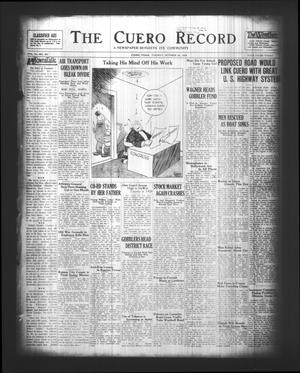 The Cuero Record (Cuero, Tex.), Vol. 70, No. 257, Ed. 1 Tuesday, October 29, 1929