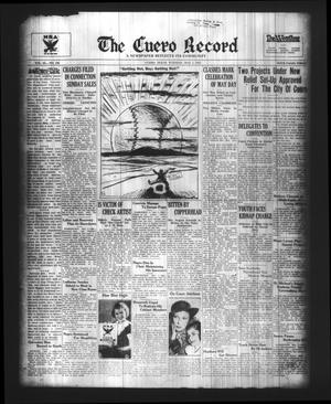 The Cuero Record (Cuero, Tex.), Vol. 40, No. 103, Ed. 1 Tuesday, May 1, 1934