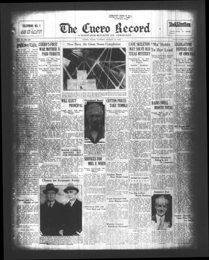 The Cuero Record (Cuero, Tex.), Vol. 38, No. 206, Ed. 1 Tuesday, August 30, 1932