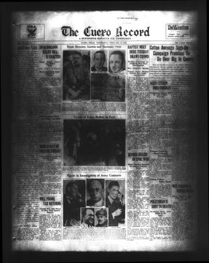 The Cuero Record (Cuero, Tex.), Vol. 40, No. 38, Ed. 1 Wednesday, February 14, 1934