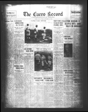 The Cuero Record (Cuero, Tex.), Vol. 38, No. 233, Ed. 1 Friday, September 30, 1932
