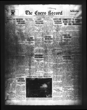 The Cuero Record (Cuero, Tex.), Vol. 40, No. 17, Ed. 1 Sunday, January 21, 1934