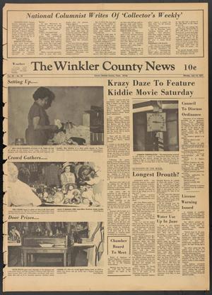 Primary view of object titled 'The Winkler County News (Kermit, Tex.), Vol. 35, No. 32, Ed. 1 Monday, July 12, 1971'.