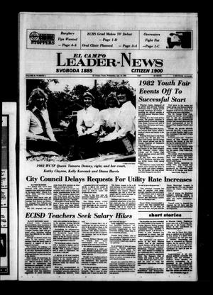 El Campo Leader-News (El Campo, Tex.), Vol. 98, No. 6, Ed. 1 Wednesday, April 14, 1982