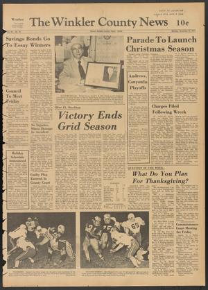 The Winkler County News (Kermit, Tex.), Vol. 35, No. 70, Ed. 1 Monday, November 22, 1971