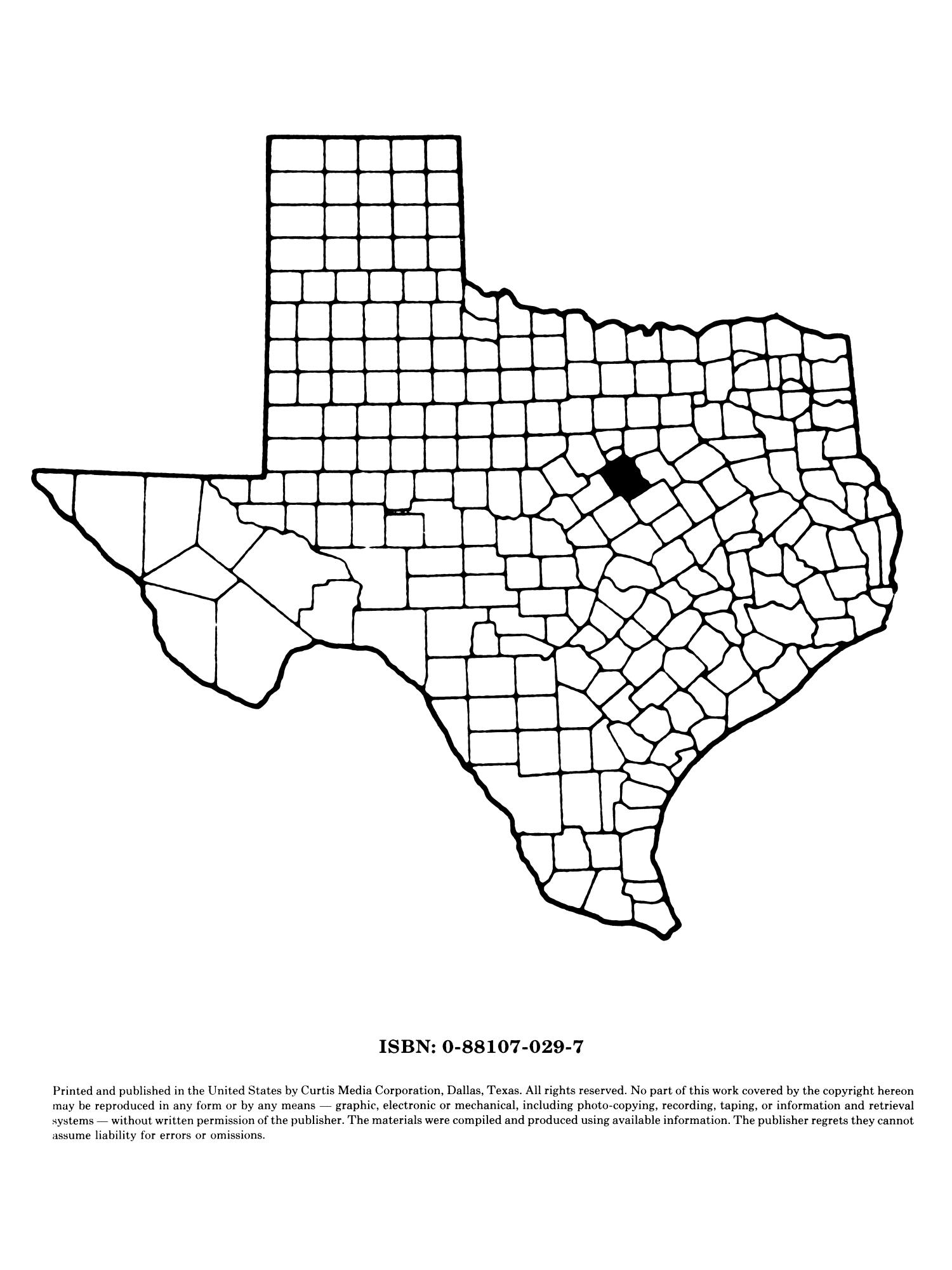 Bosque County Land And People A History Of Bosque County Texas