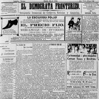 El Democrata Fronterizo. (Laredo, Tex.), Vol. 11, No. 642, Ed. 1 Saturday,  April 30, 1910